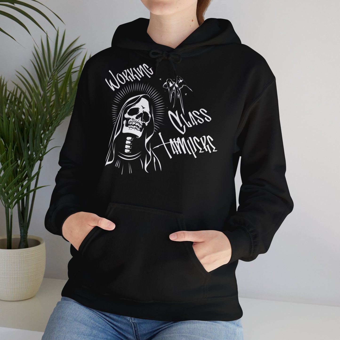 WCT Skull Mary Design Heavy Blend™ Hooded Sweatshirt