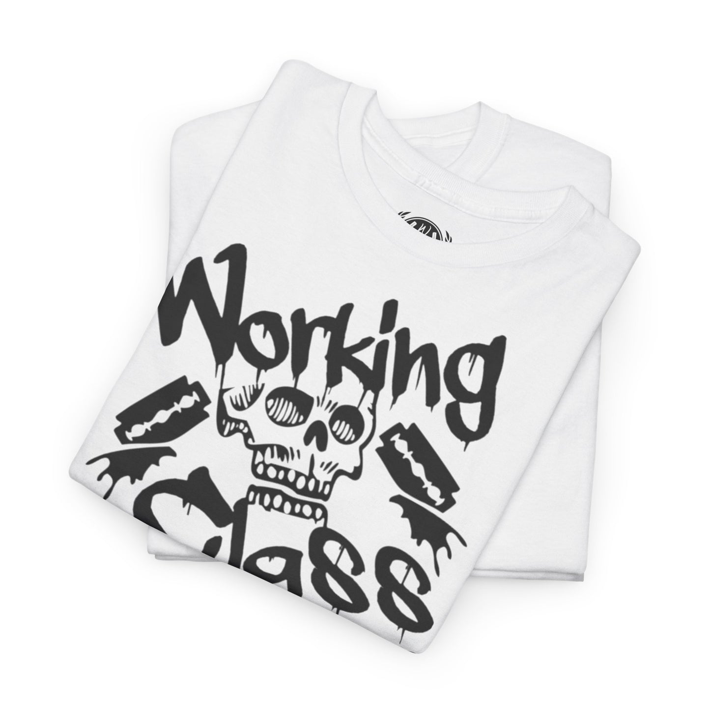 WCT Slice Skull Design Heavy Cotton Tee