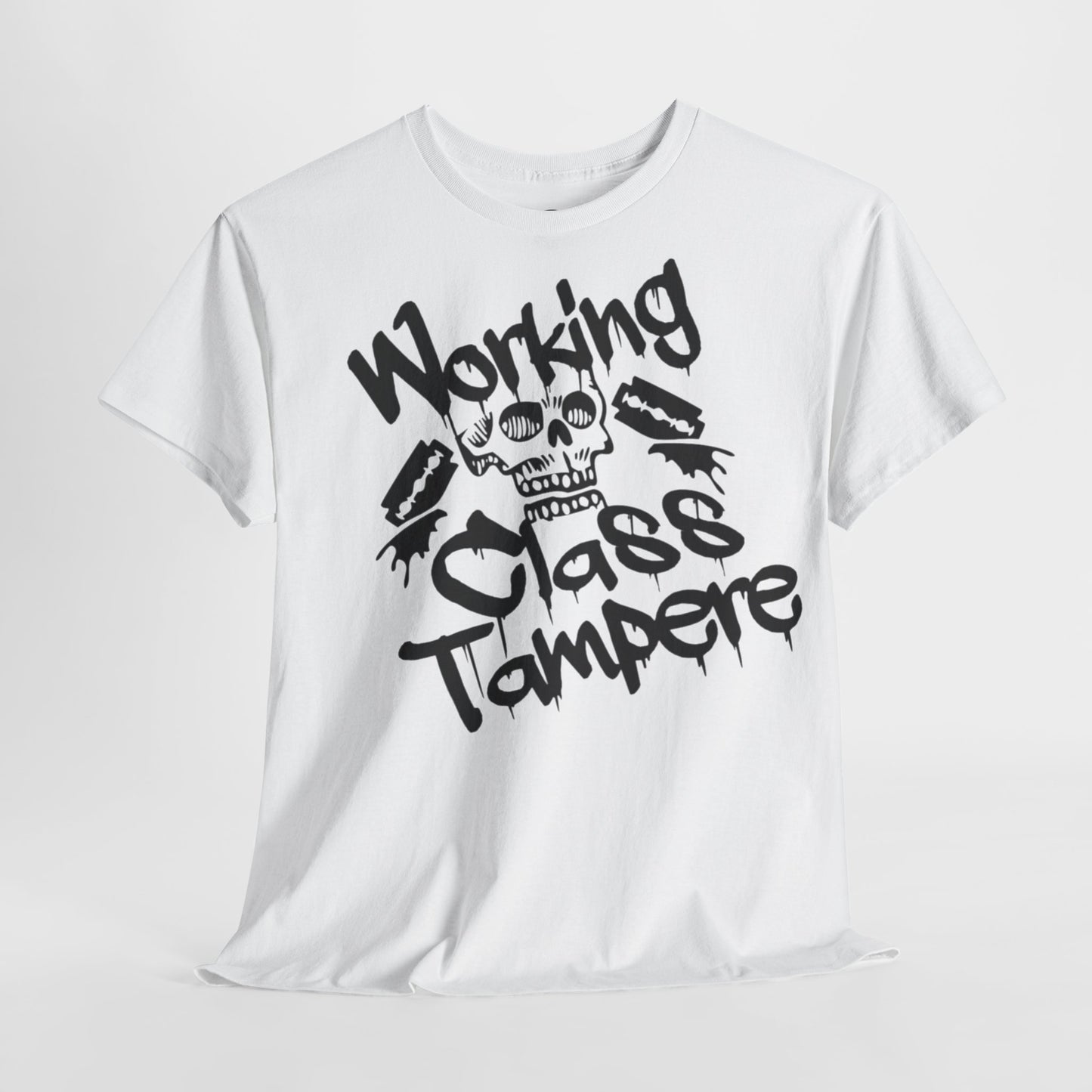 WCT Slice Skull Design Heavy Cotton Tee