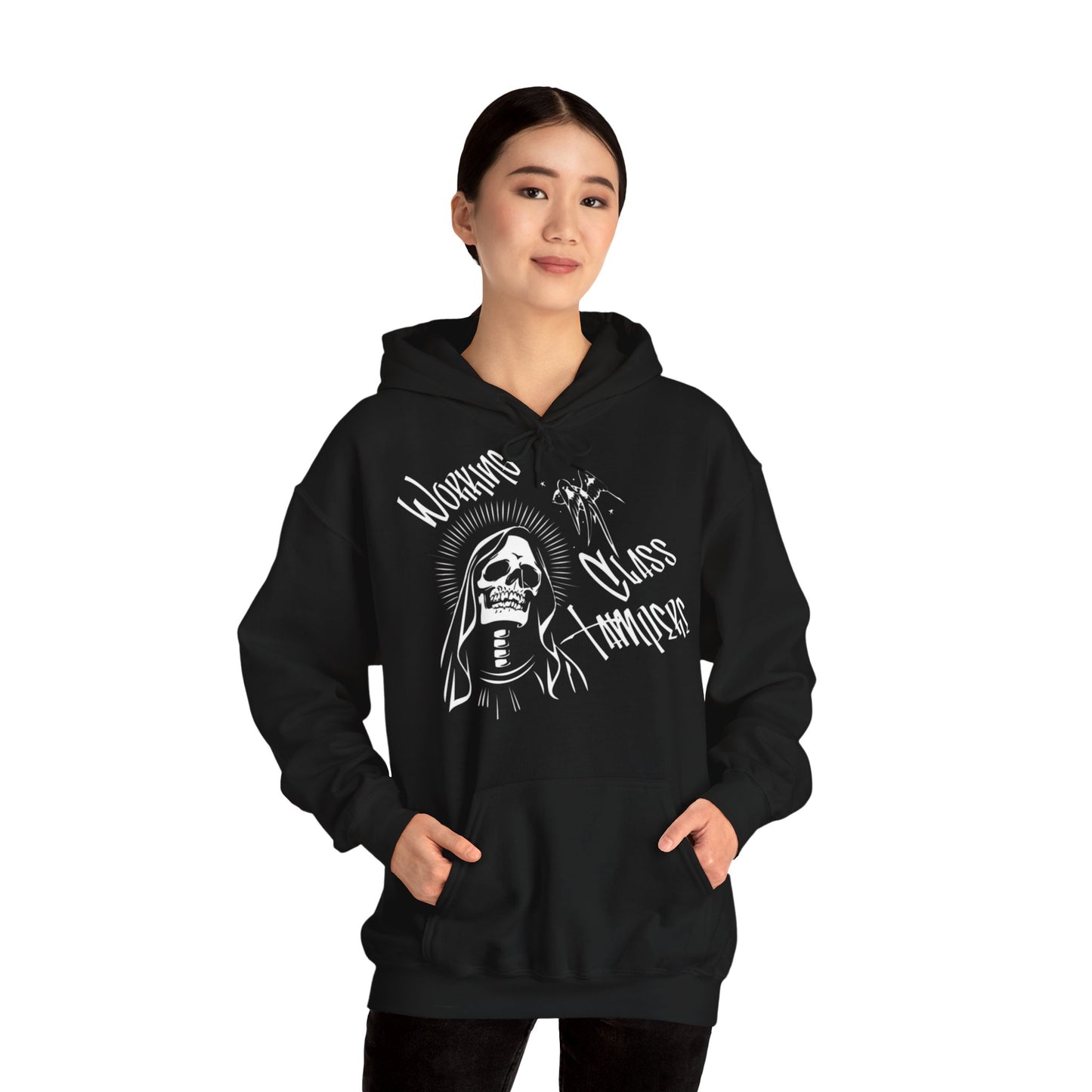 WCT Skull Mary Design Heavy Blend™ Hooded Sweatshirt