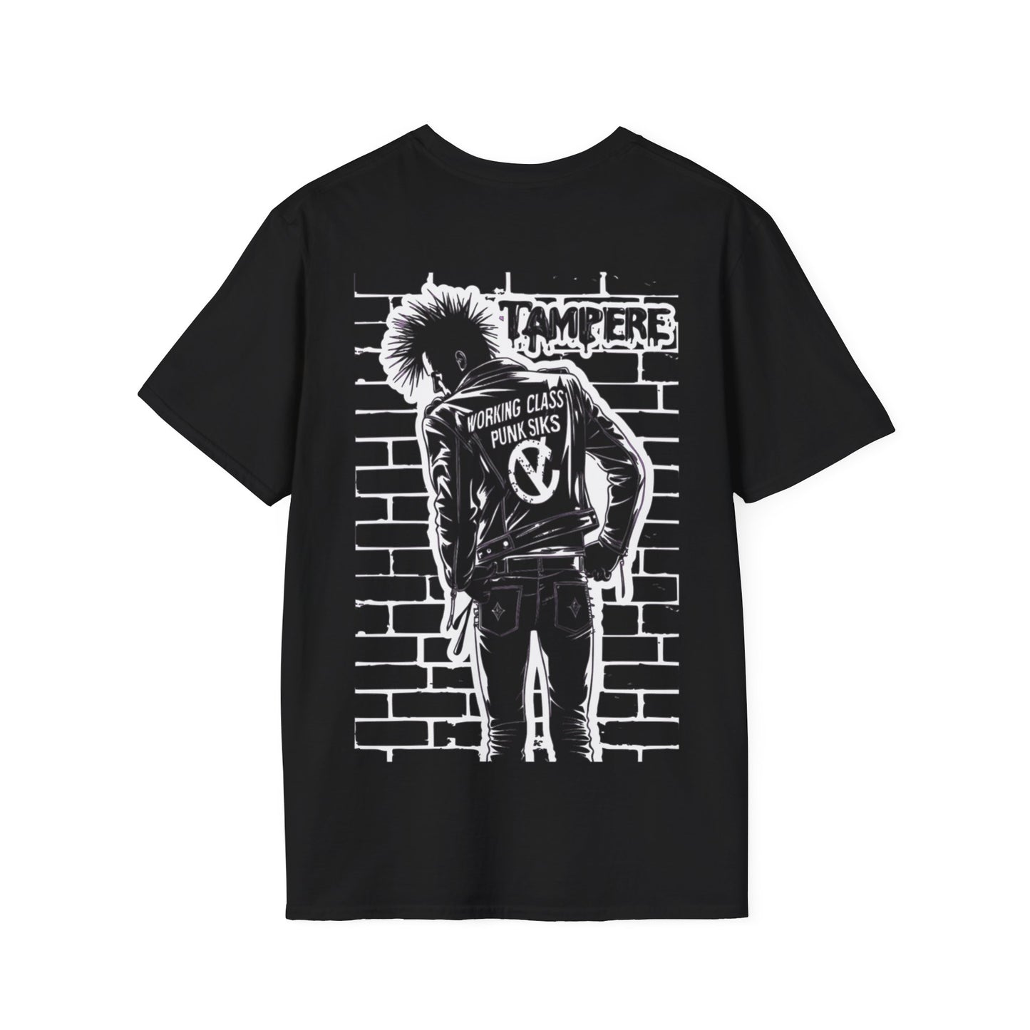 WCT Punk Siks Design Urban Graphic T-Shirt